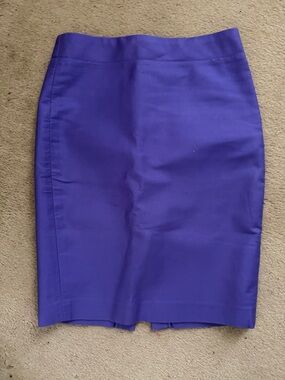 J. Crew Violet Pencil Skirt